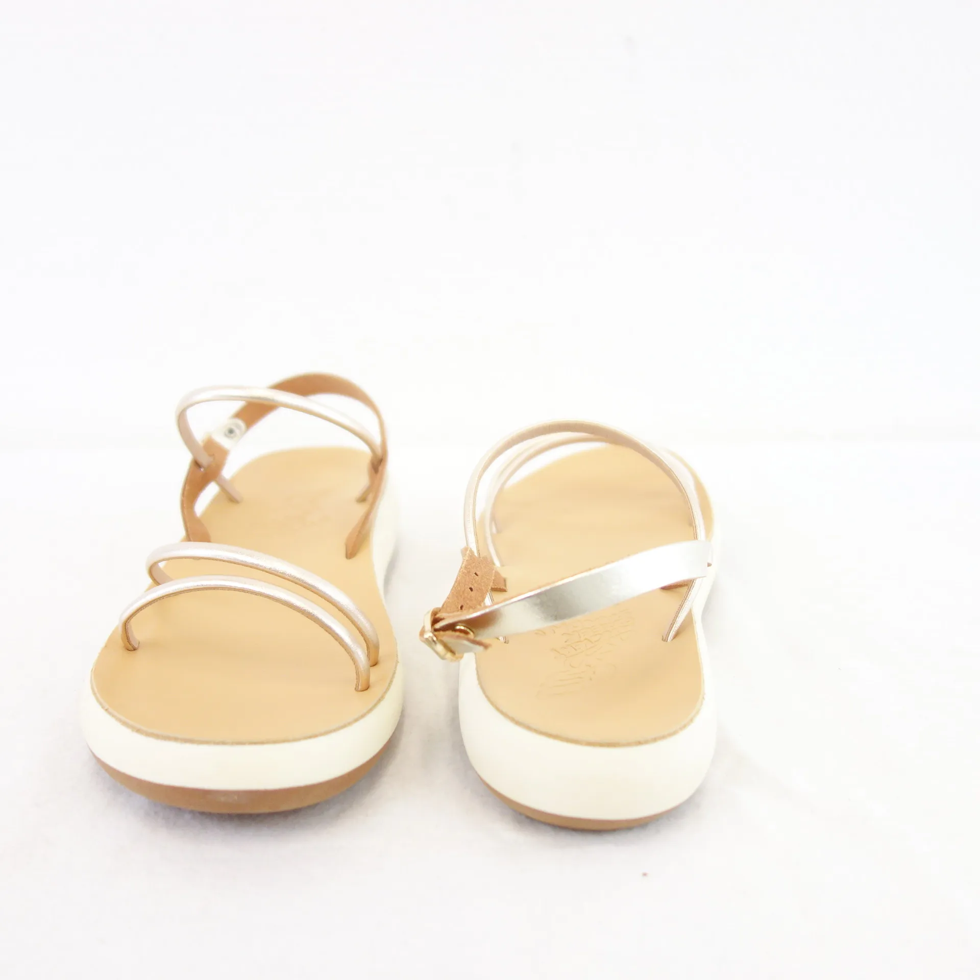 ANCIENT GREEK SANDALS Riemchen Leder Sandalen Gold 36
