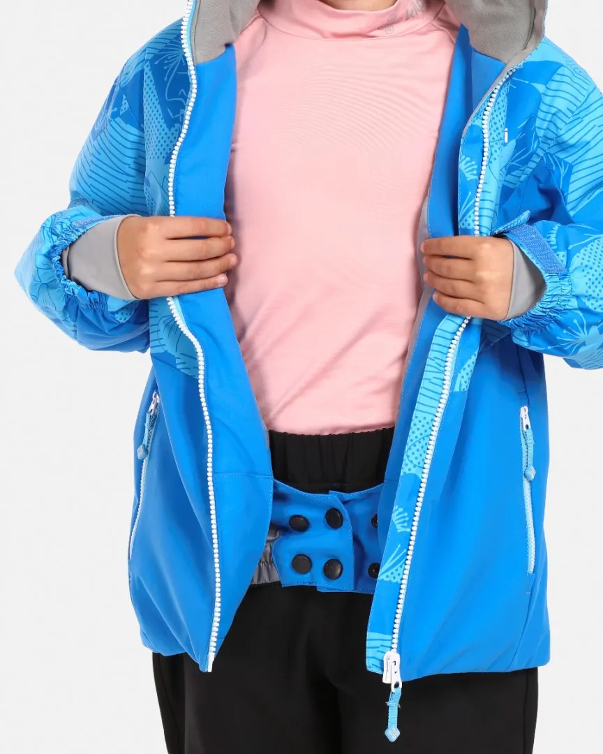 Mädchen-Skijacke Kilpi SAMARA-JG blau 146